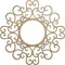 Ekena Millwork Reims Wood Fretwork Pierced Ceiling Medallion, Hickory, 28"OD x 10 3/4"ID x 3/8"T CMWP28X28X0375REHI - alternate 1